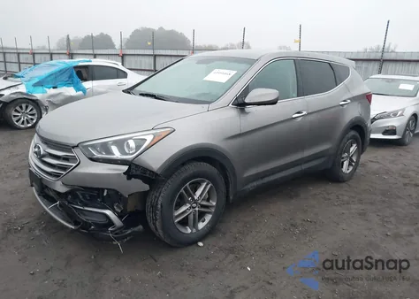 2017 Hyundai Santa Fe Sport 2.4L из США, поврежденный, VIN 5NMZTDLB2HH021690